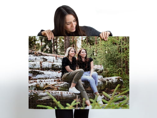 Caixa para puzzle Puzzle fotográfico grande de 1000 peças XXL