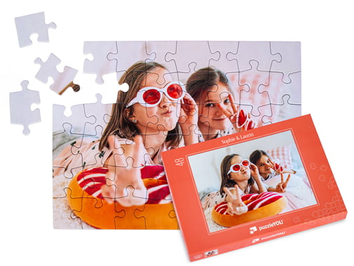 Caixa de puzzle Puzzle fotográfico 48 puzzles