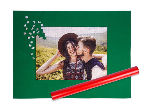 Tapete para puzzles enrolado